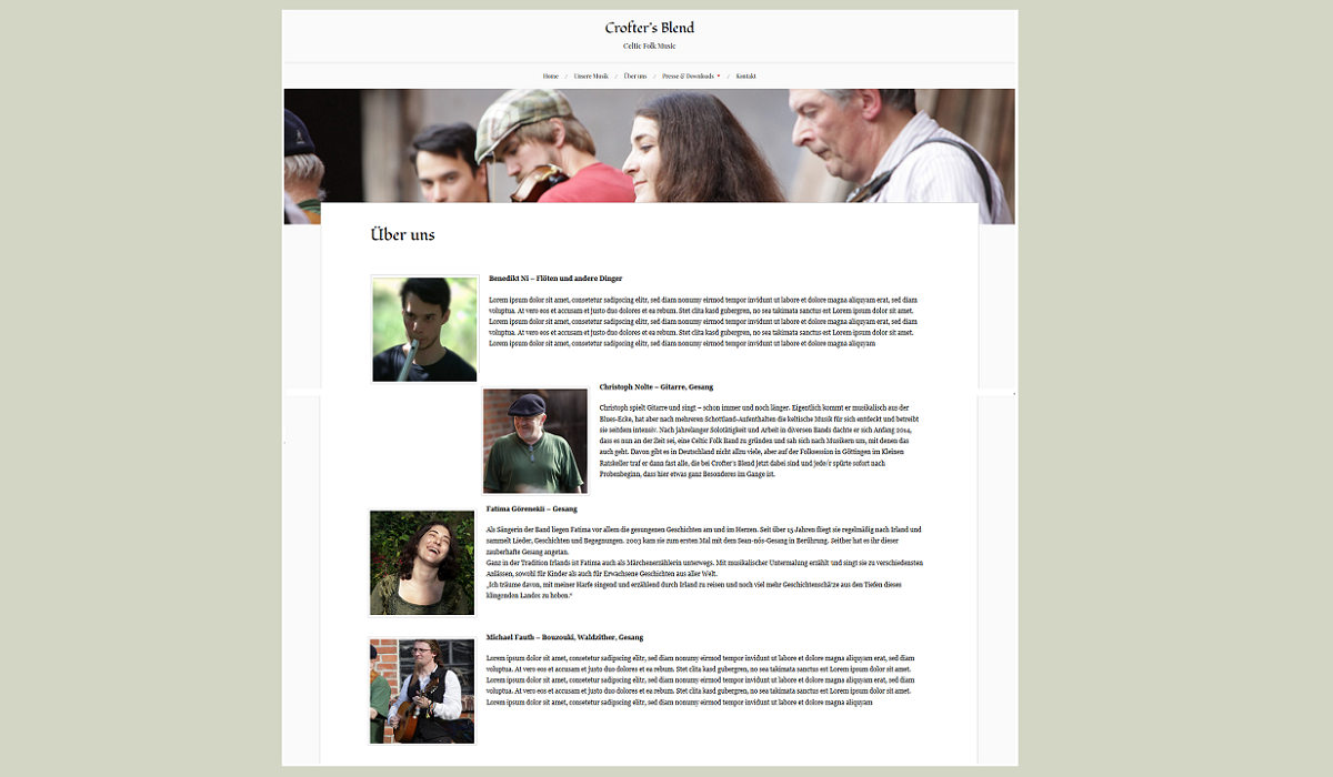 Website Crofters Blend